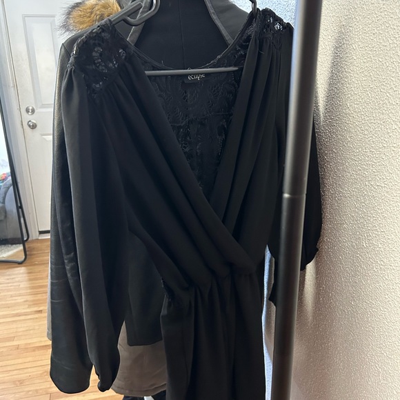 Eclipse lace back romper - suspected size small, barely worn. - Picture 2 of 3